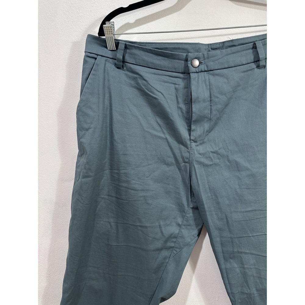 Lululemon Chinos Cropped Pants Casual Everyday Trousers Blue Size Unknown - Picture 5 of 13